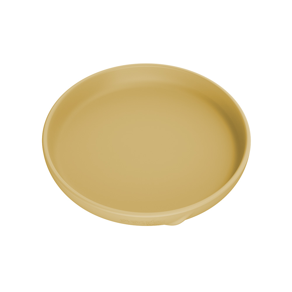 Everyday Baby silikonetallerken Soft Yellow
