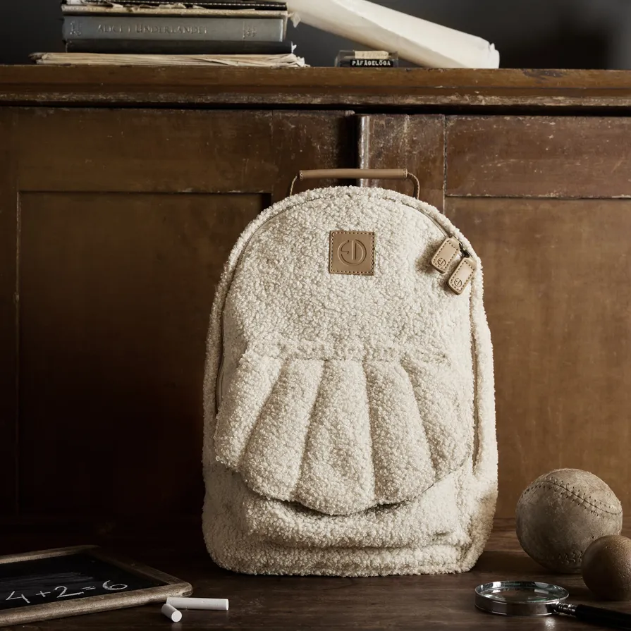 Elodie BackPack MIDI White Boucle