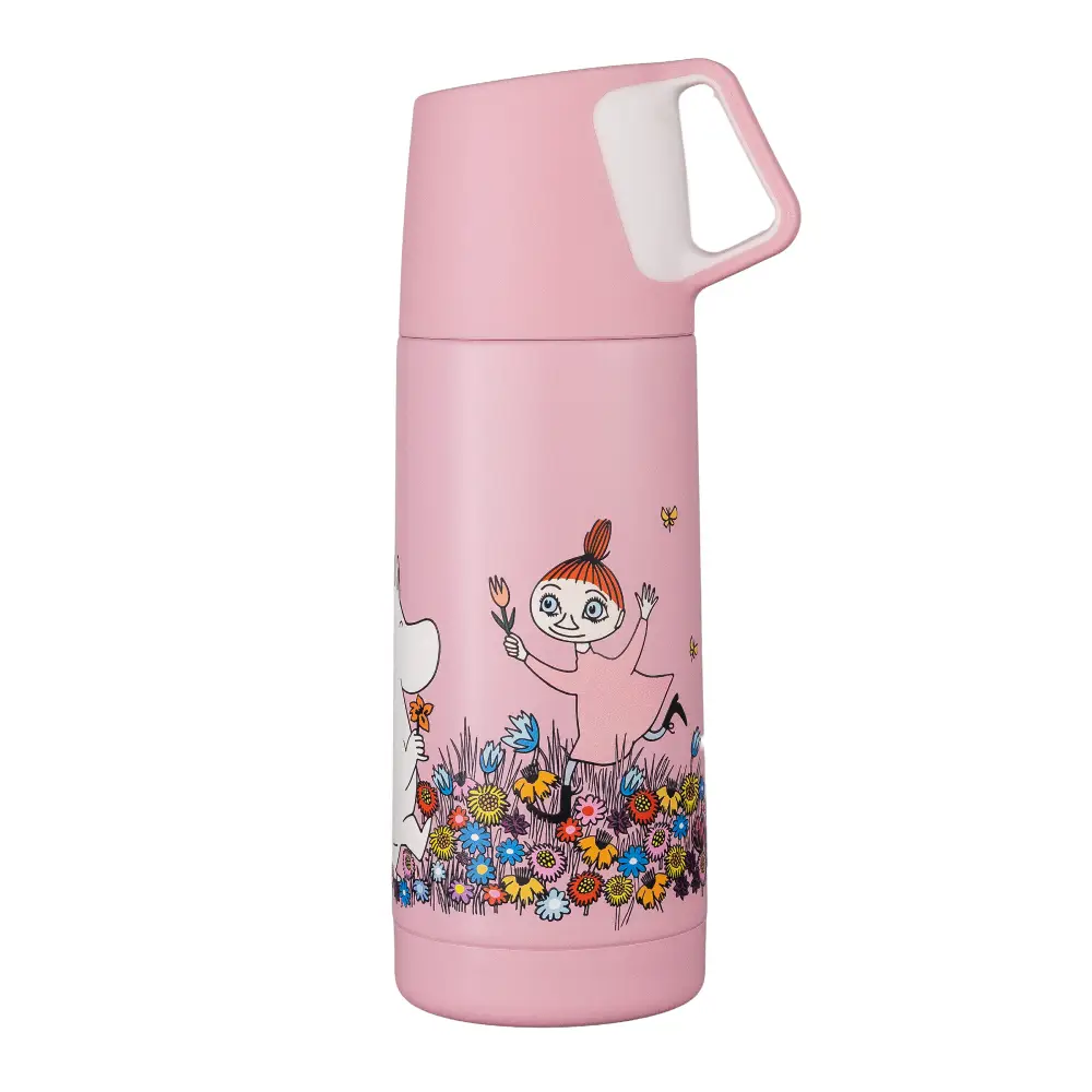 Rätt start Mumi Eng Termokande 350 ml pink