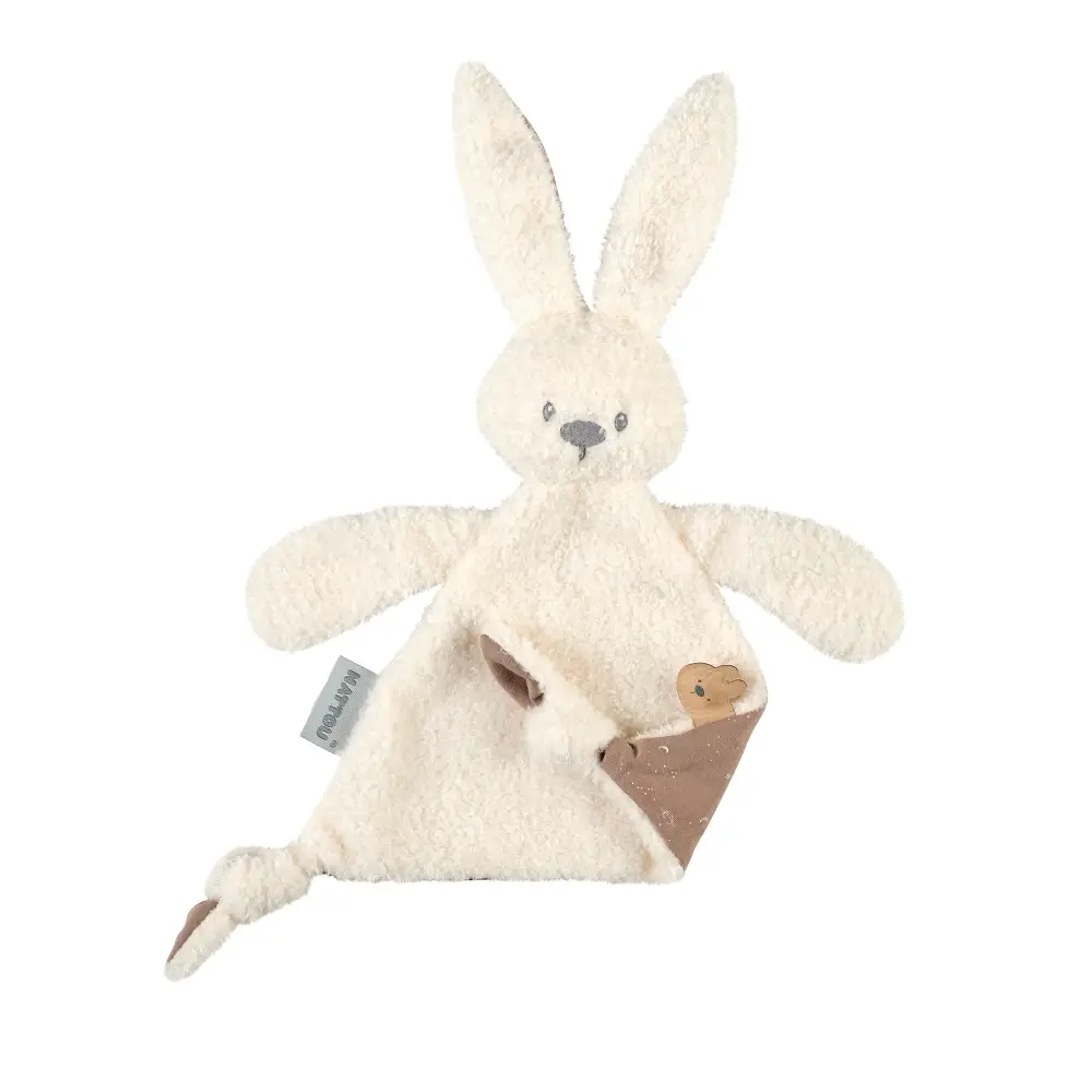 Nattou Lapidou Teddy Short trekant Bone white
