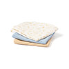 Kids Concept Muslin-tæppe babyblå mix