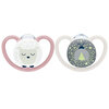 NUK Sut Perfect Match Air Night Sheep 6-18 mdr.