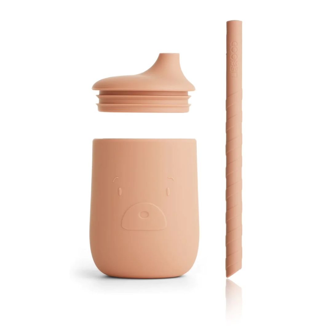 Liewood Ellis Sippy Cup Mr bear tuscany rose