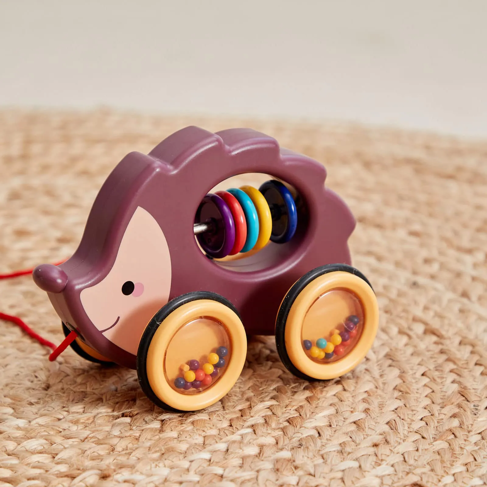  Scandinavian Baby pull legetøj pindsvin