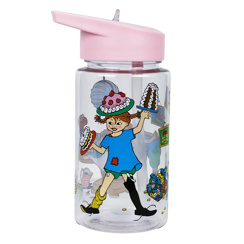 Rätt Start Pippi fødselsdag vandflaske i plast