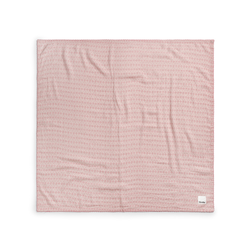 Elodie  bomuldstæppe Embroidery Anglaise
