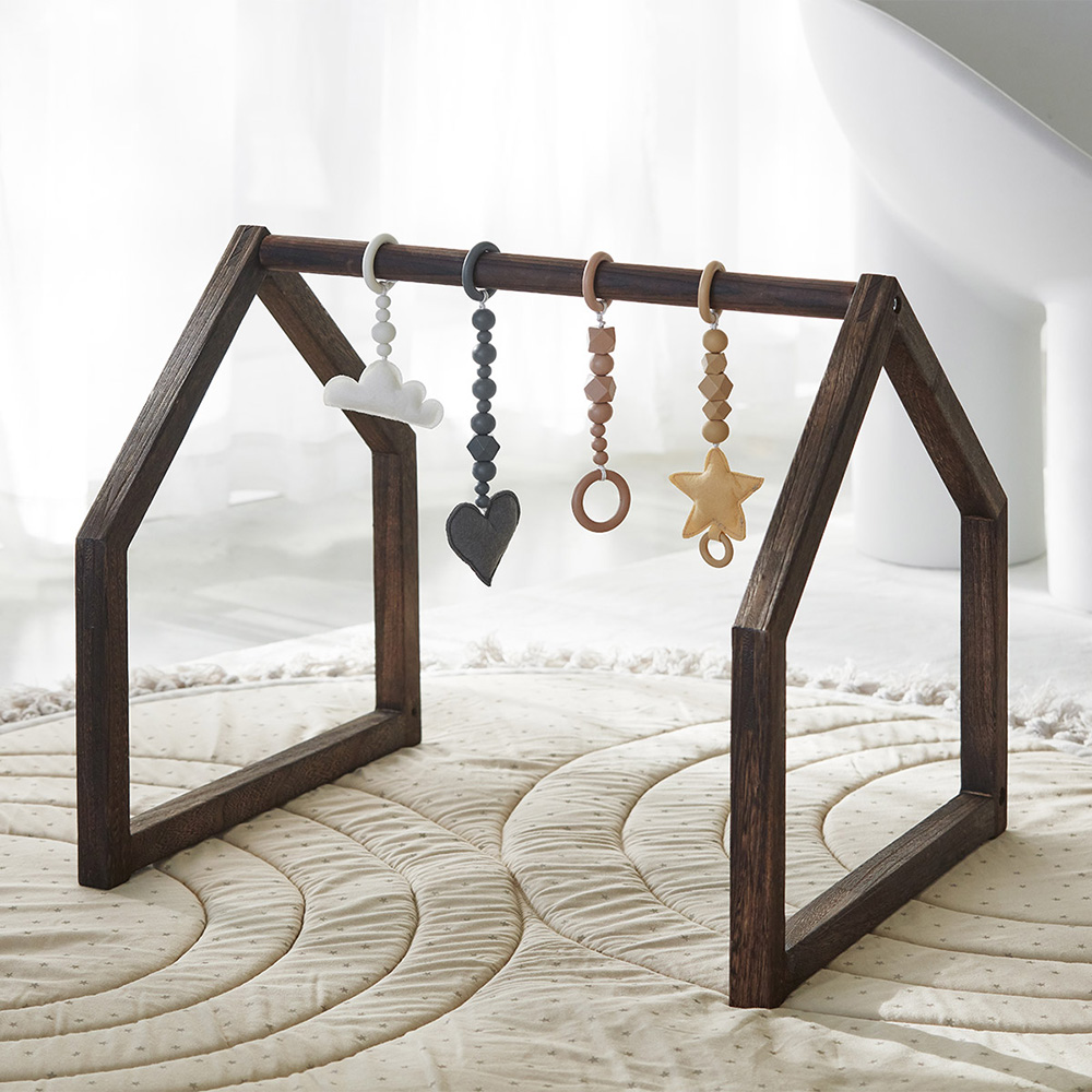 Elodie baby gym legetøj - træ