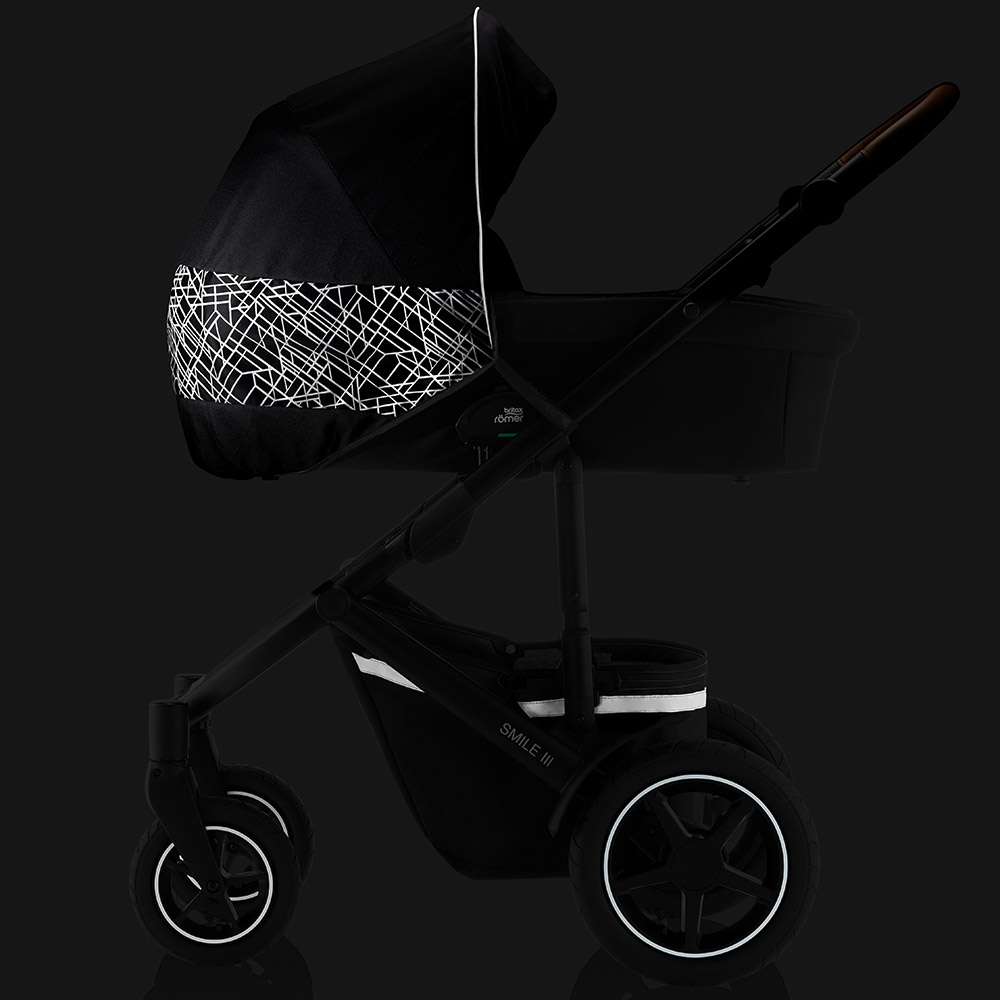 Britax Smile 3 Stay Safe Hood reflekterende hætte