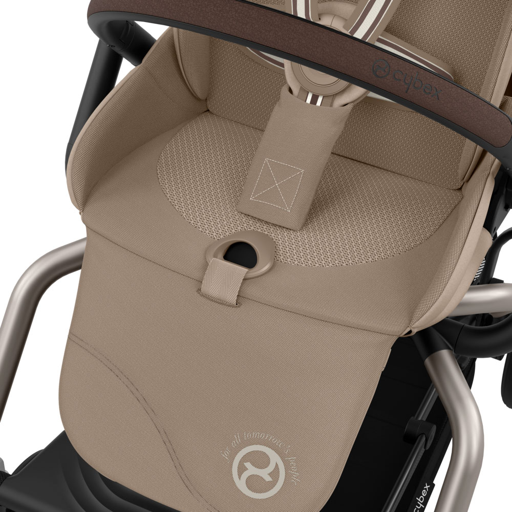 Cybex Eezy S Twist vendbar sulky Fog Grey 