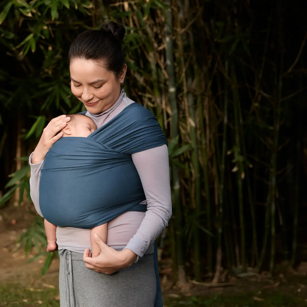 Ergobaby Aura Wrap bæresele Twilight Navy