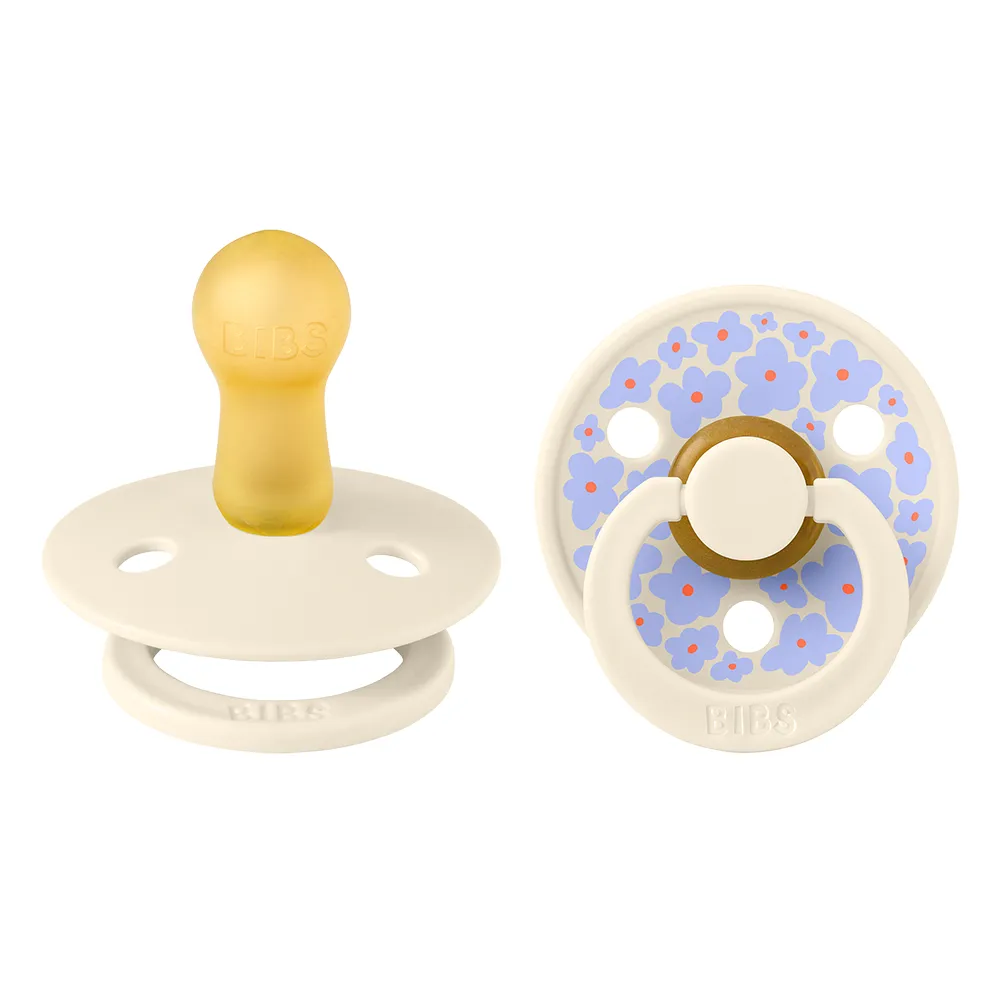 BIBS-sut 2-pak 6-18m Ivory/Ivory
