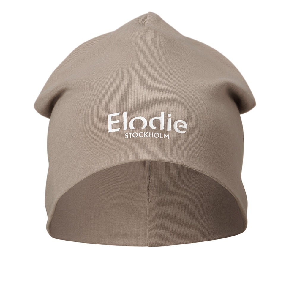 Elodie Details bomuldshætte LogoTender Taupe 06 m