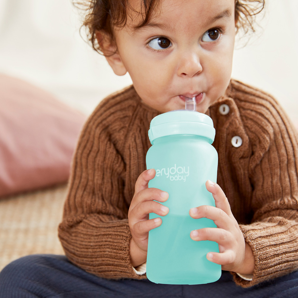 Everyday Baby sutteflaske Healthy + 150 ml - Mintgrøn