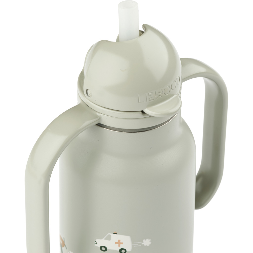Liewood Kimmie flaske 250 ml Vehicles / Dove blue 1036