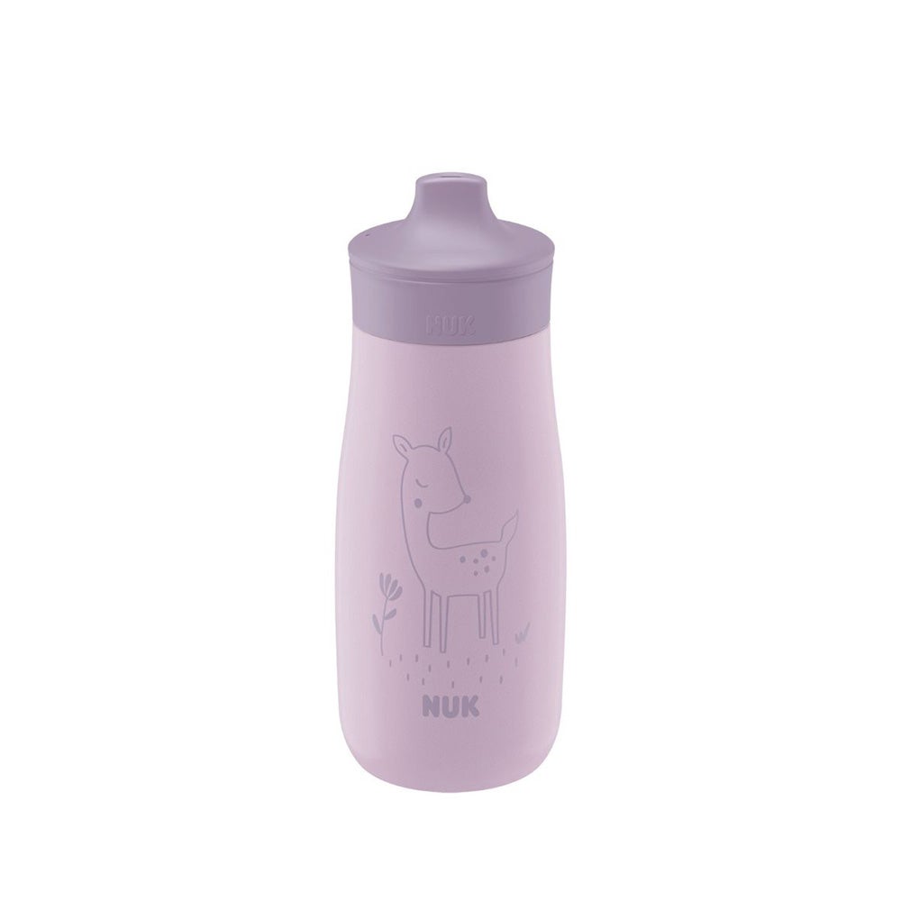 NUK Mini-Me Drikkeflaske stål - Hjort 300 ml