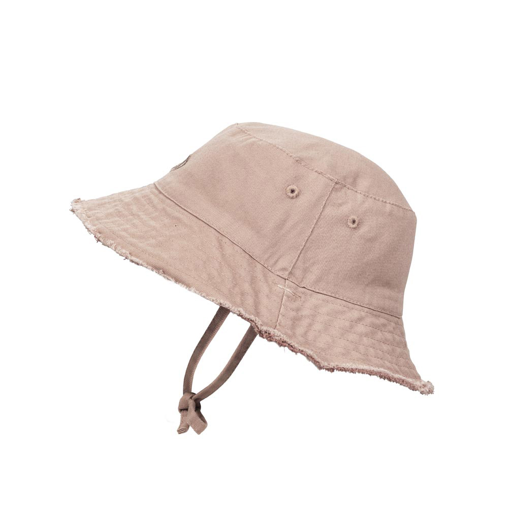 Elodie Bucket Hat Blushing Pink 6-12m