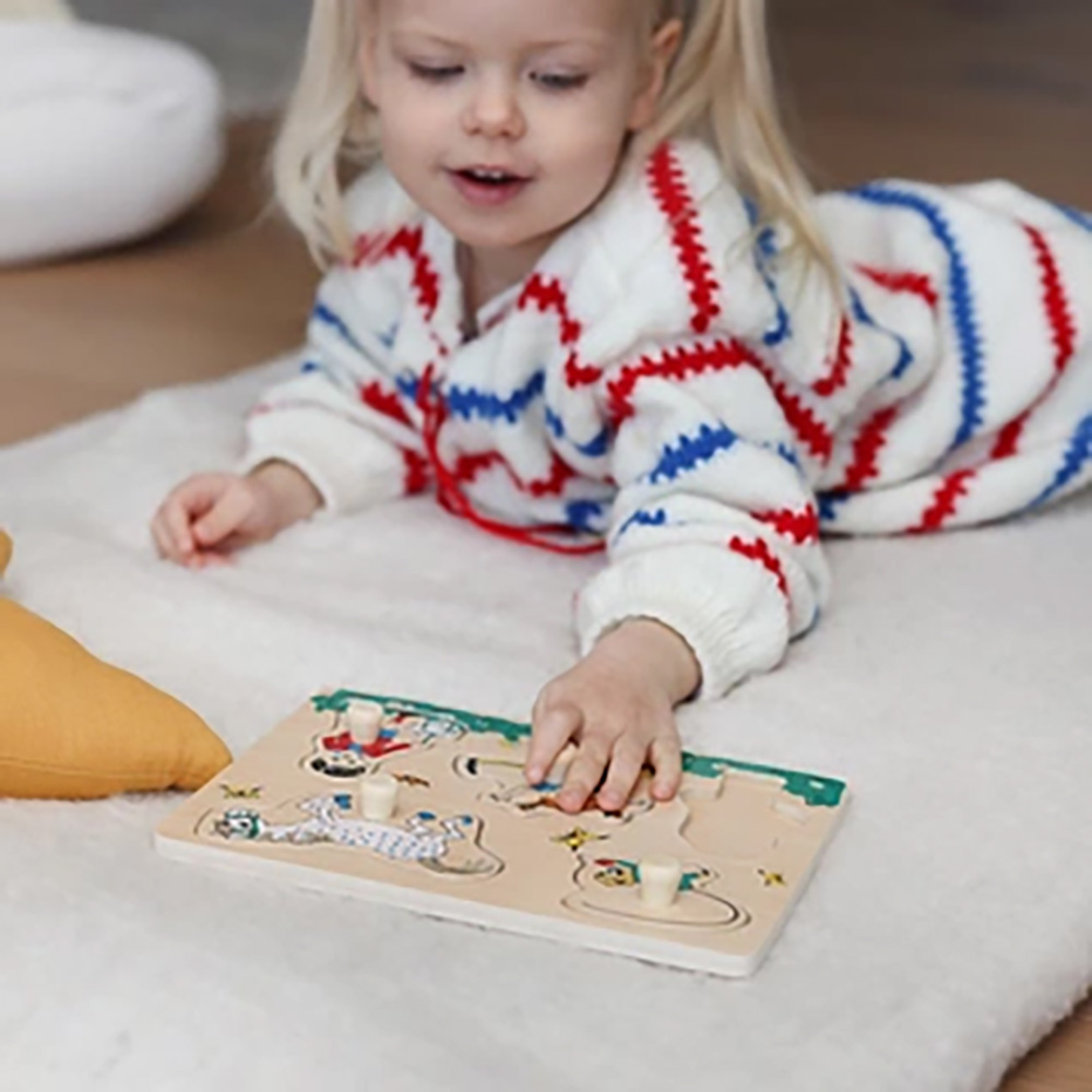  PIPPI KNAPPUZLE, 5 STK