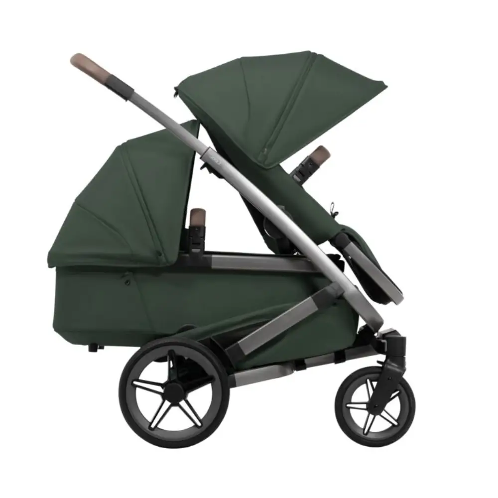 Joolz Geo5 Twin Stroller Duo Skovgrøn