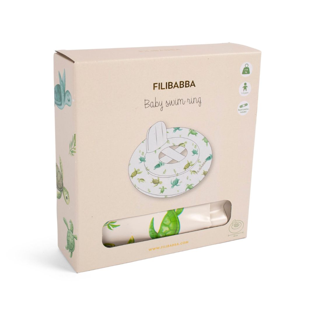 Filibabba Baby-svømmering Alfie - Første svømmetur