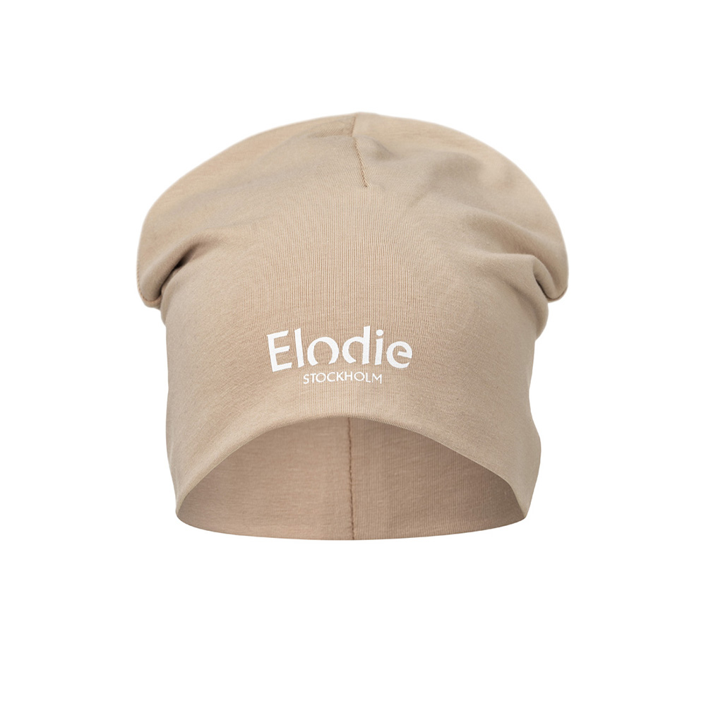 Elodie bomuldshætte Logo Blushing Pink 1-2y