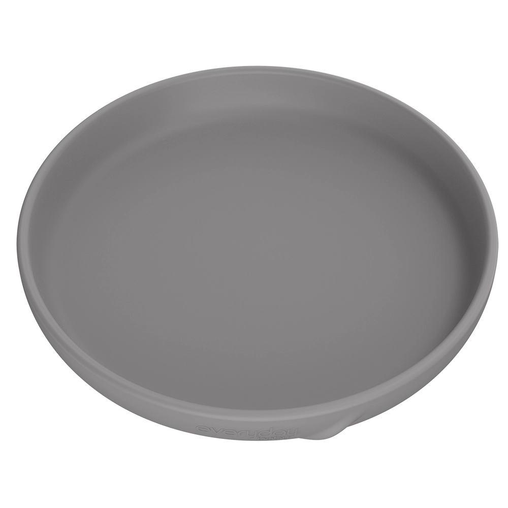 Everyday Baby silikonetallerken Quiet Grey
