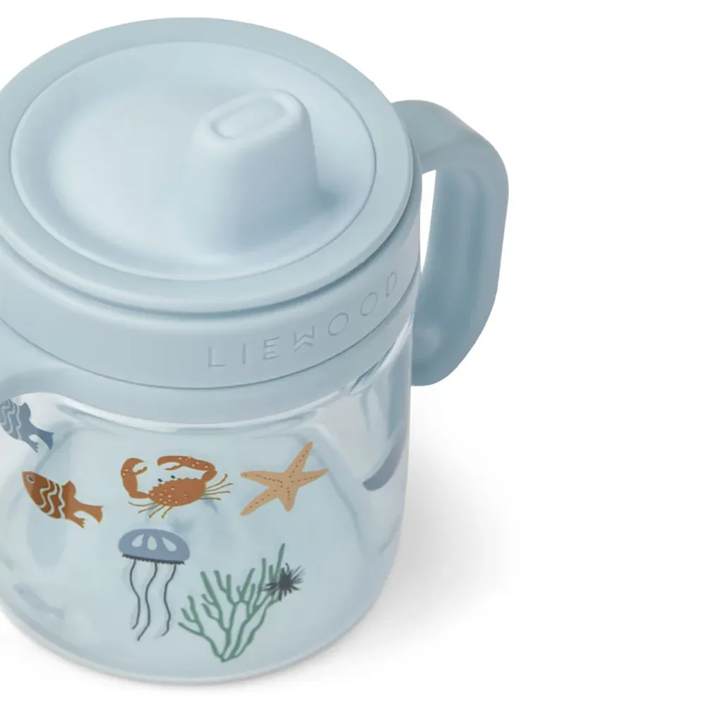 Liewood Kylo Tritan tudkop 280ml Sea creature / Sandy