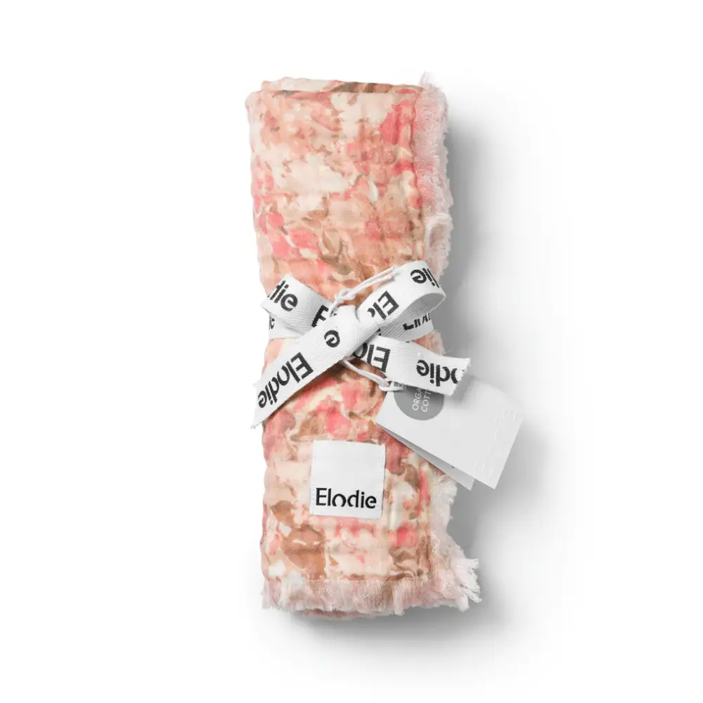 Elodie Muslin Tæppe River Rose 