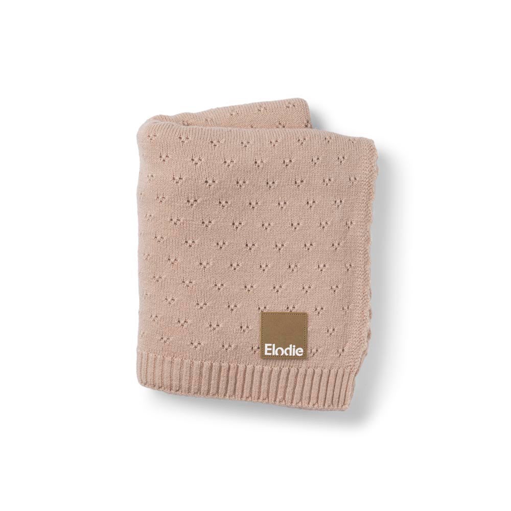 Elodie Details Pointelle tæppe  Blushing Pink