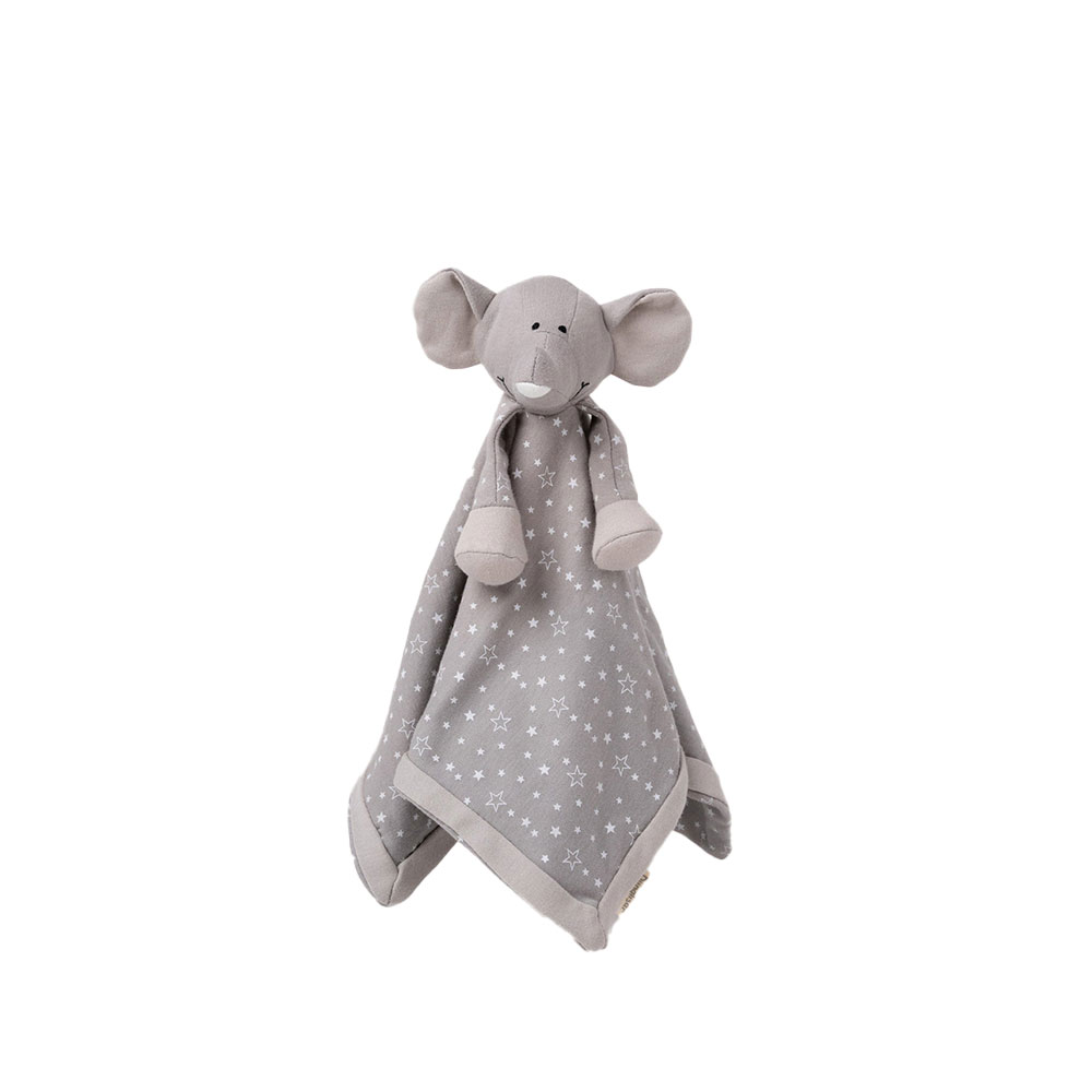 Teddykompaniet Diinglisar Organic Stars Nusseklud Elefant