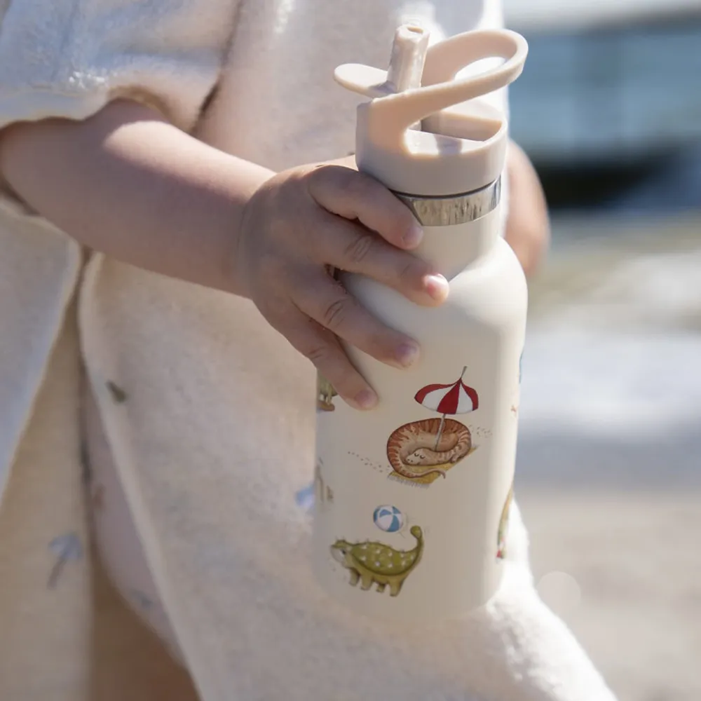 Filibabba Drikkeflaske i rustfrit stål - Dino Beach
