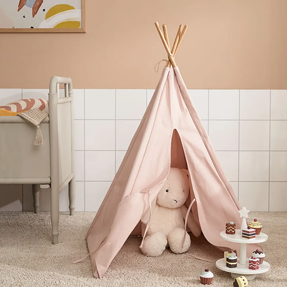 Kids Concept Tipi-telt mini lyserød