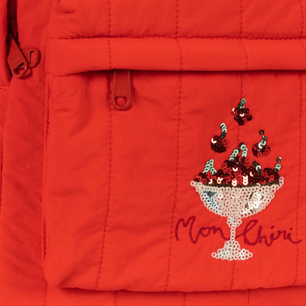 Konges Sløjd Juno Pailletrygsæk Red