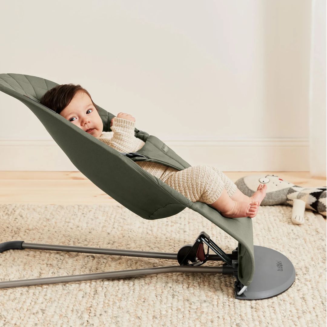 Babybjörn Babysitter Bliss Woven mørkegrøn