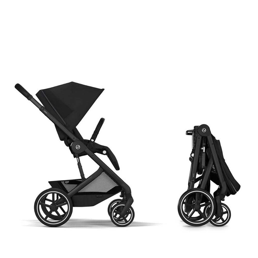 Cybex Balios S Lux inkl. sammenklappelig lift Moon Black