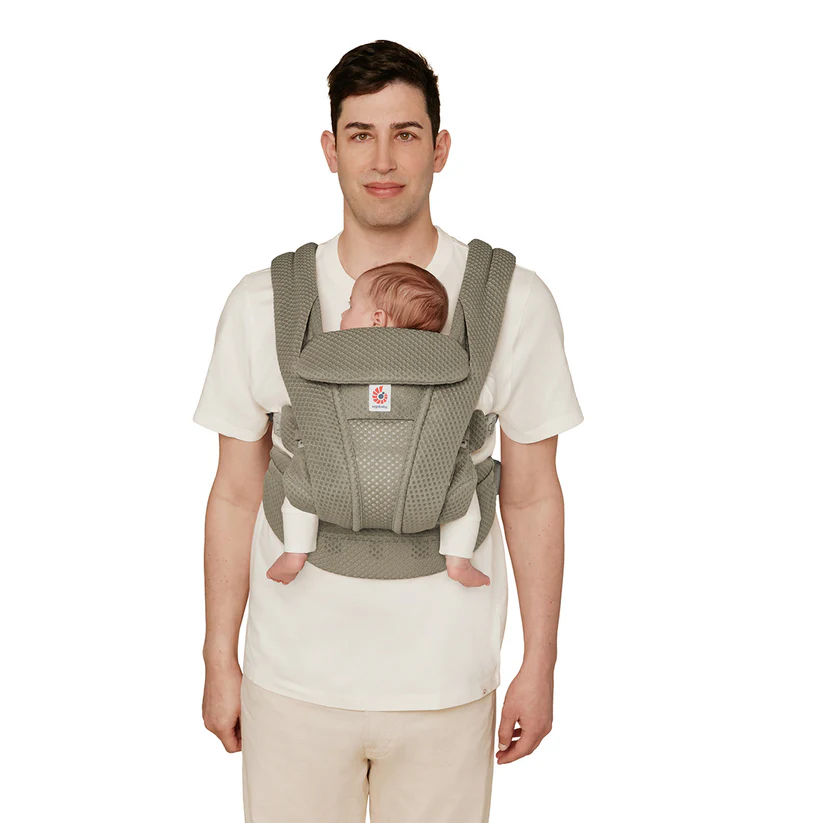 Ergobaby Omni Deluxe Mesh Bæresele -Soft Olive