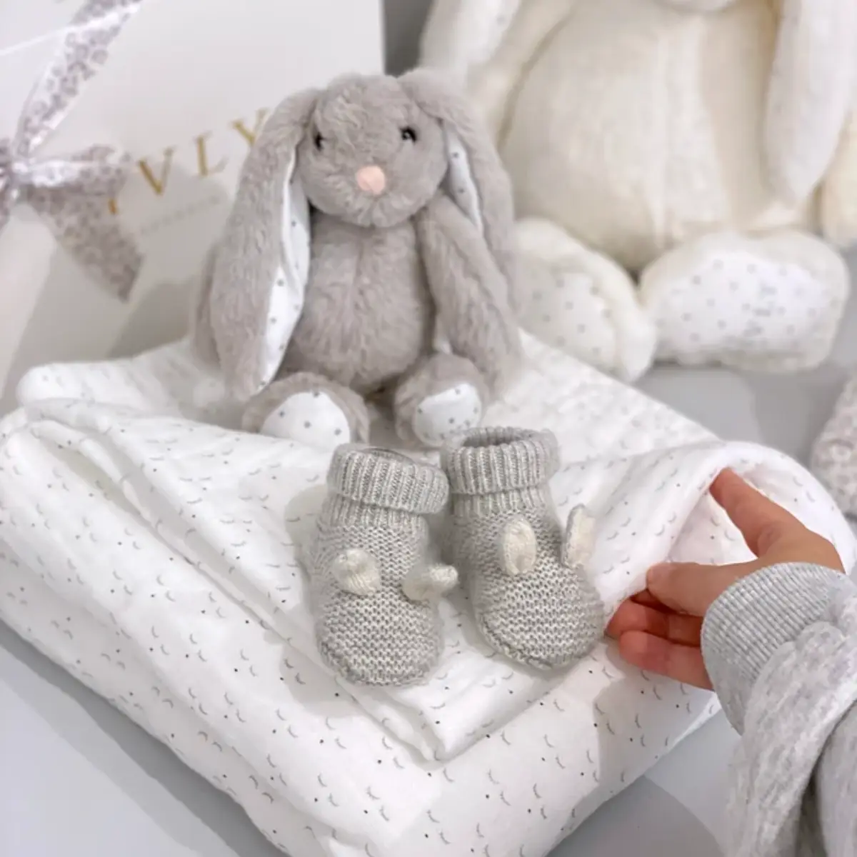 Livly Dream Swaddle, én størrelse, hvid