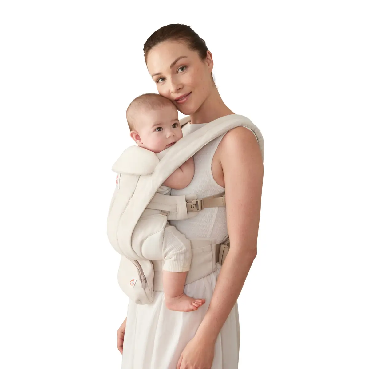 Ergobaby Omni Deluxe Cotton Bæresele - Linen Natural