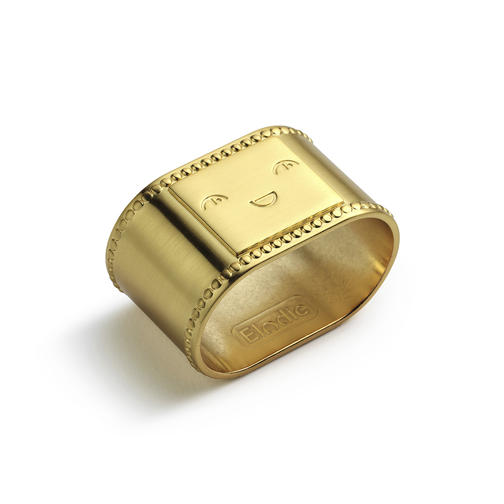 Elodie servietring-guld