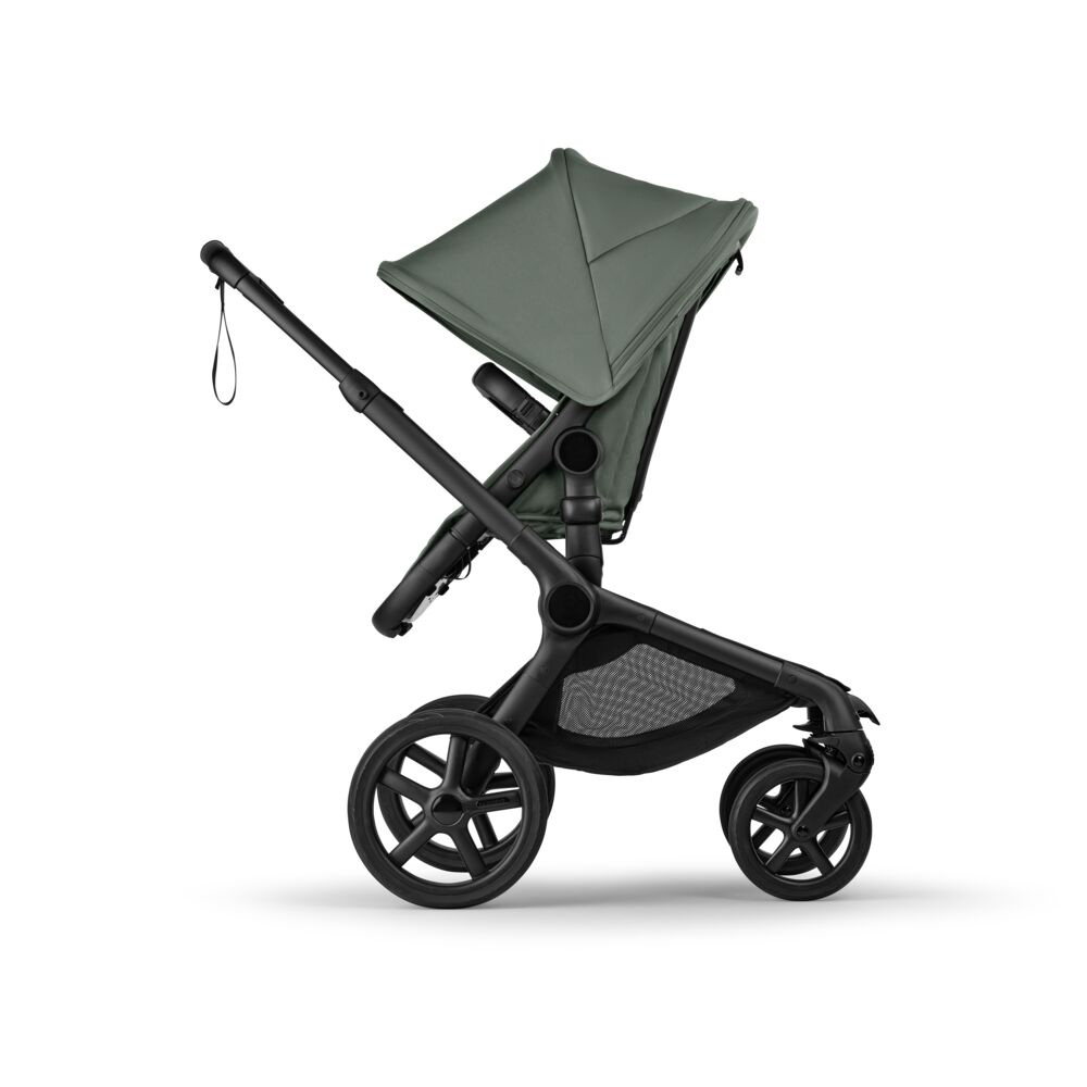 Bugaboo Fox 5 Renew barnevogn sort/skovgrøn