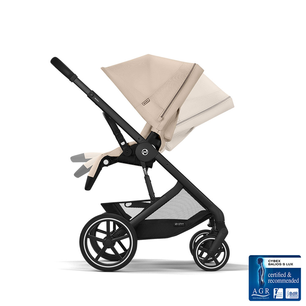 Cybex Balios S Lux + Cloud G Almond Beige Pus