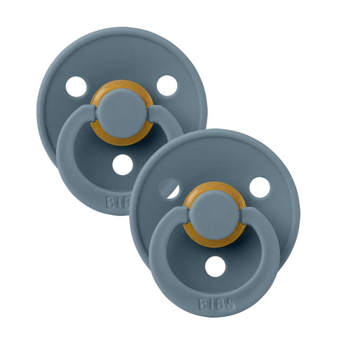 BIBS dug 2-pak 6-18m Petrol/Petrol