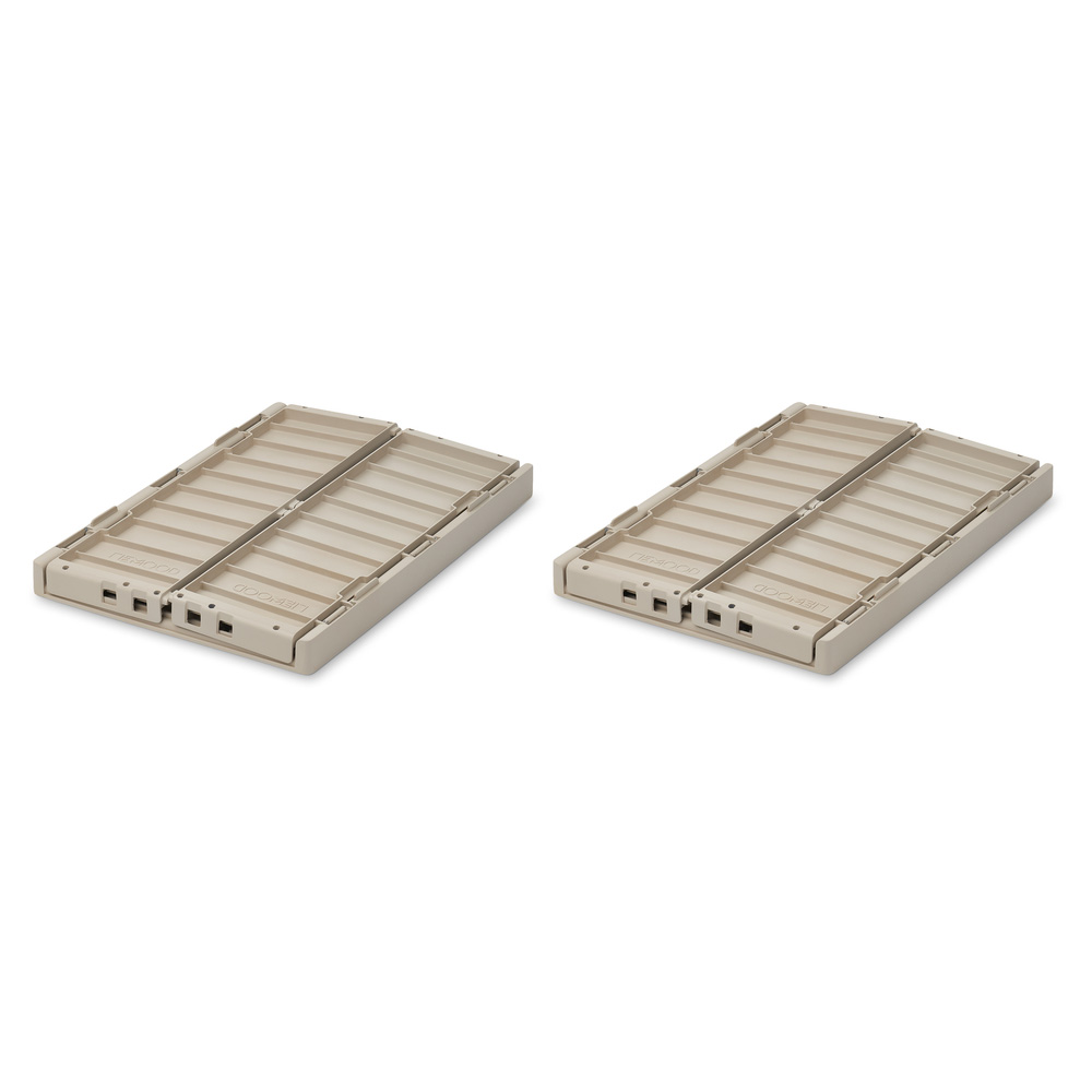 Liewood Weston opbevaringsboks M 2-pack Sandy 5060