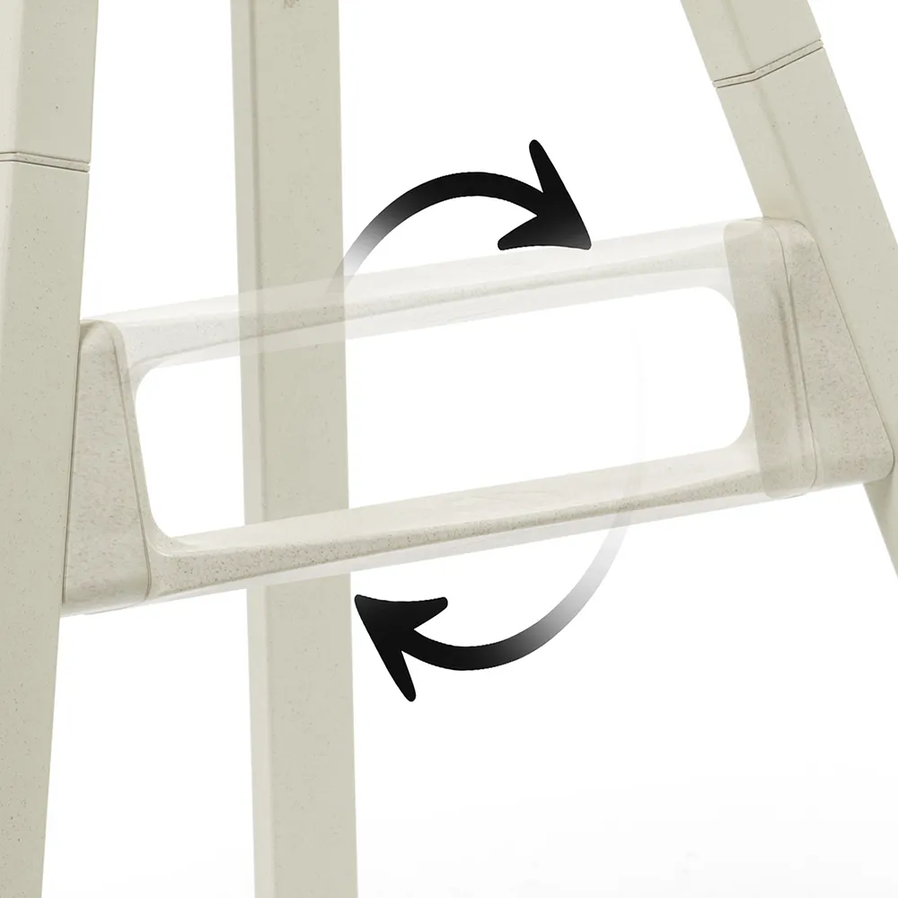 Elodie GRACE High Chair Vanilla White