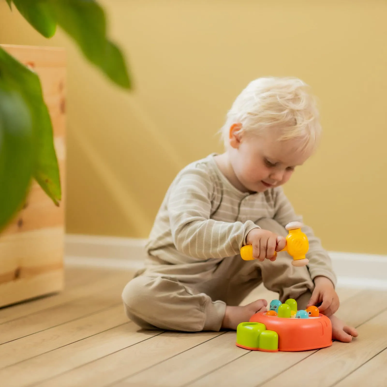 Scandinavian Baby legetøjshammer en muldvarp