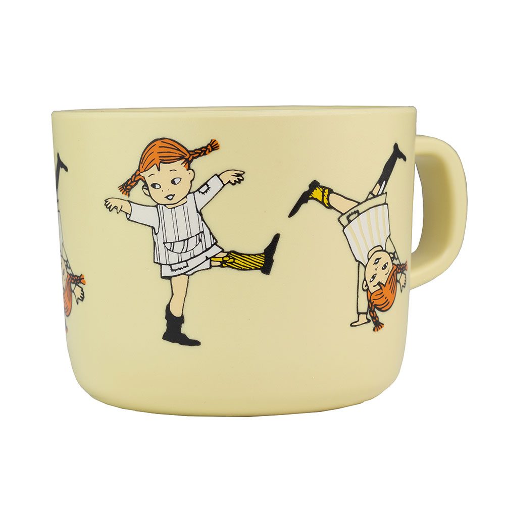 Rätt Start Pippi Cirkus Krus med hank gul