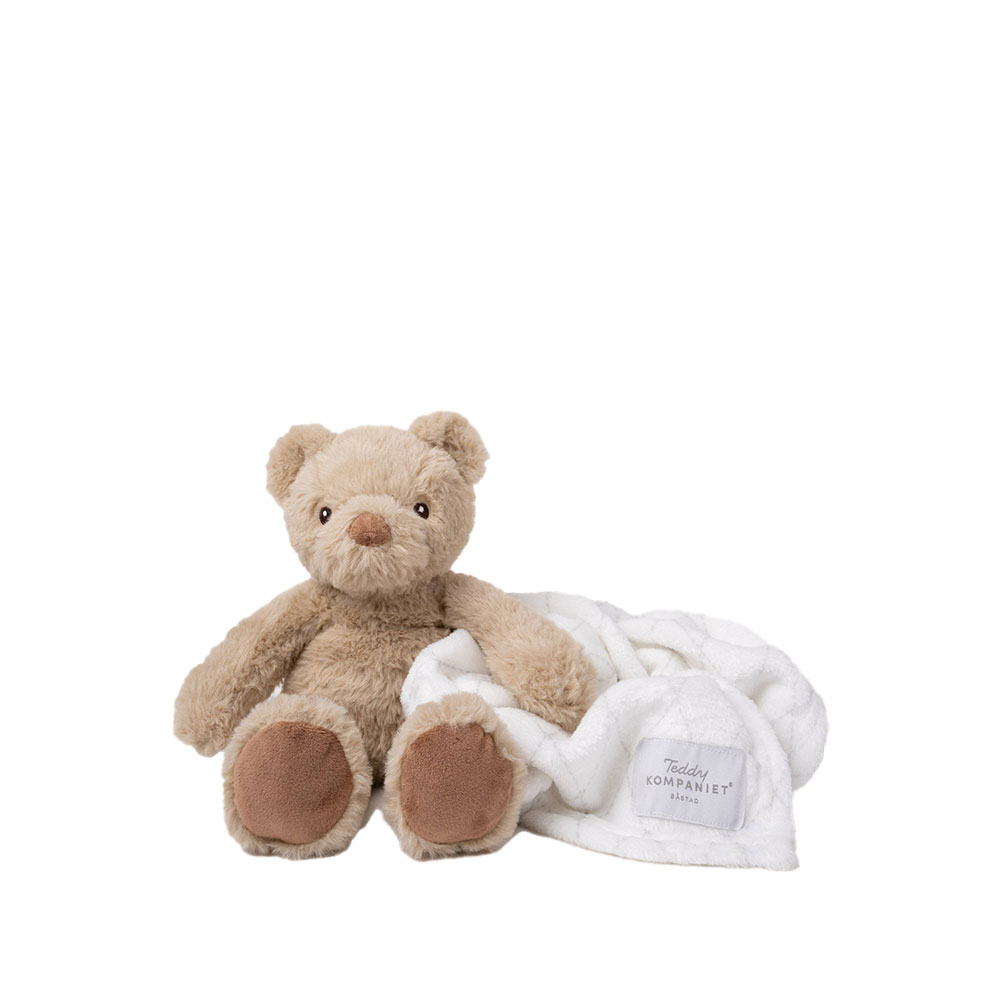 Teddykompaniet Sven med tæppe i displayboks