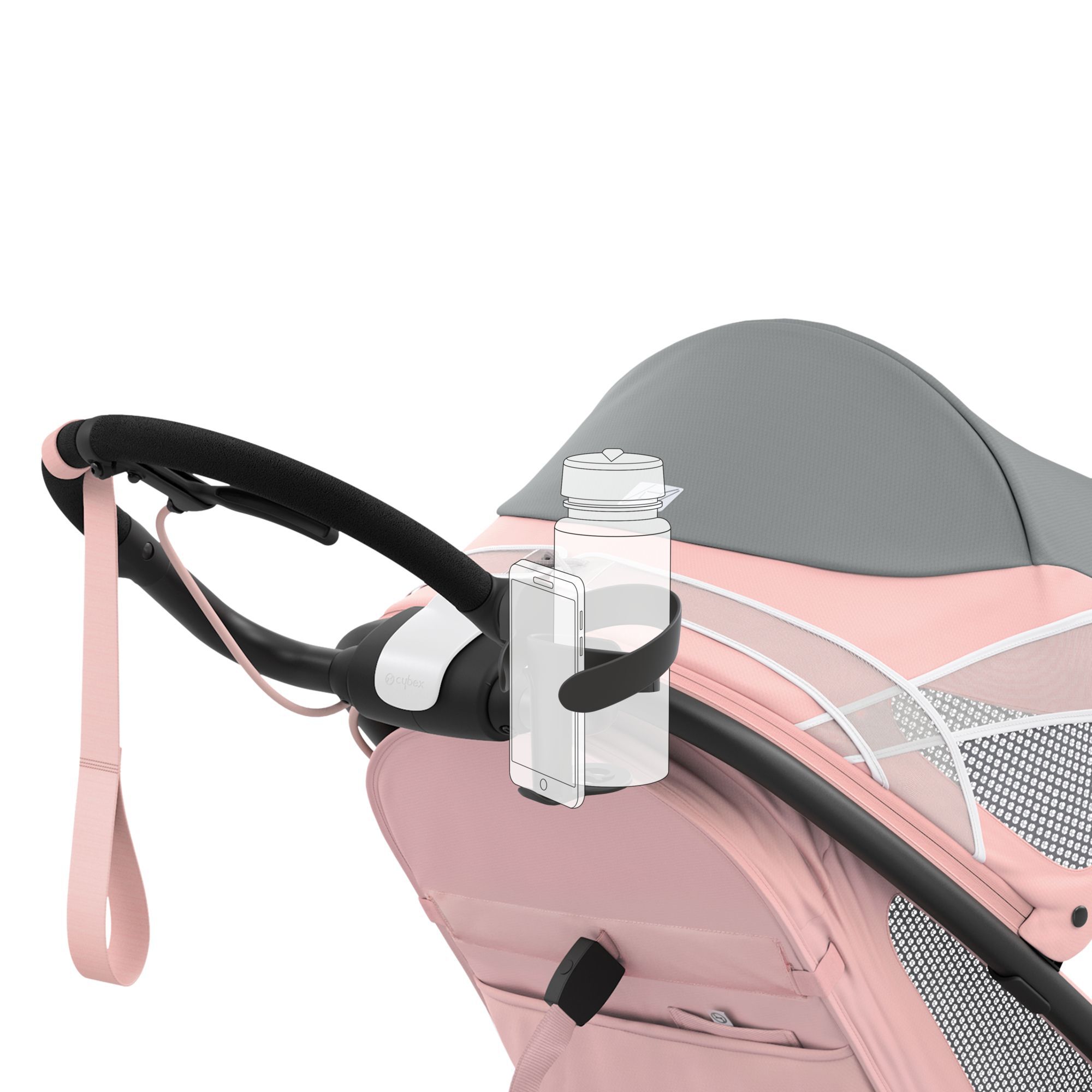 Cybex 2in1 kopholder sort