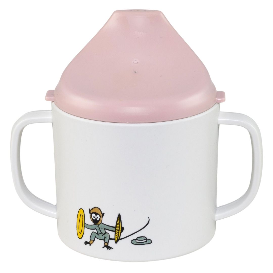Rätt Start Pippi Cirkus drikkekop pink