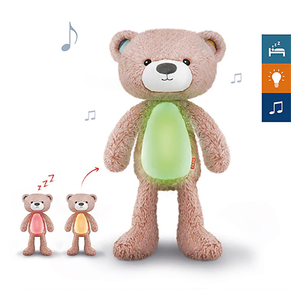  Zazu Brody the Bear Sleep Trainer/Night Light Pink