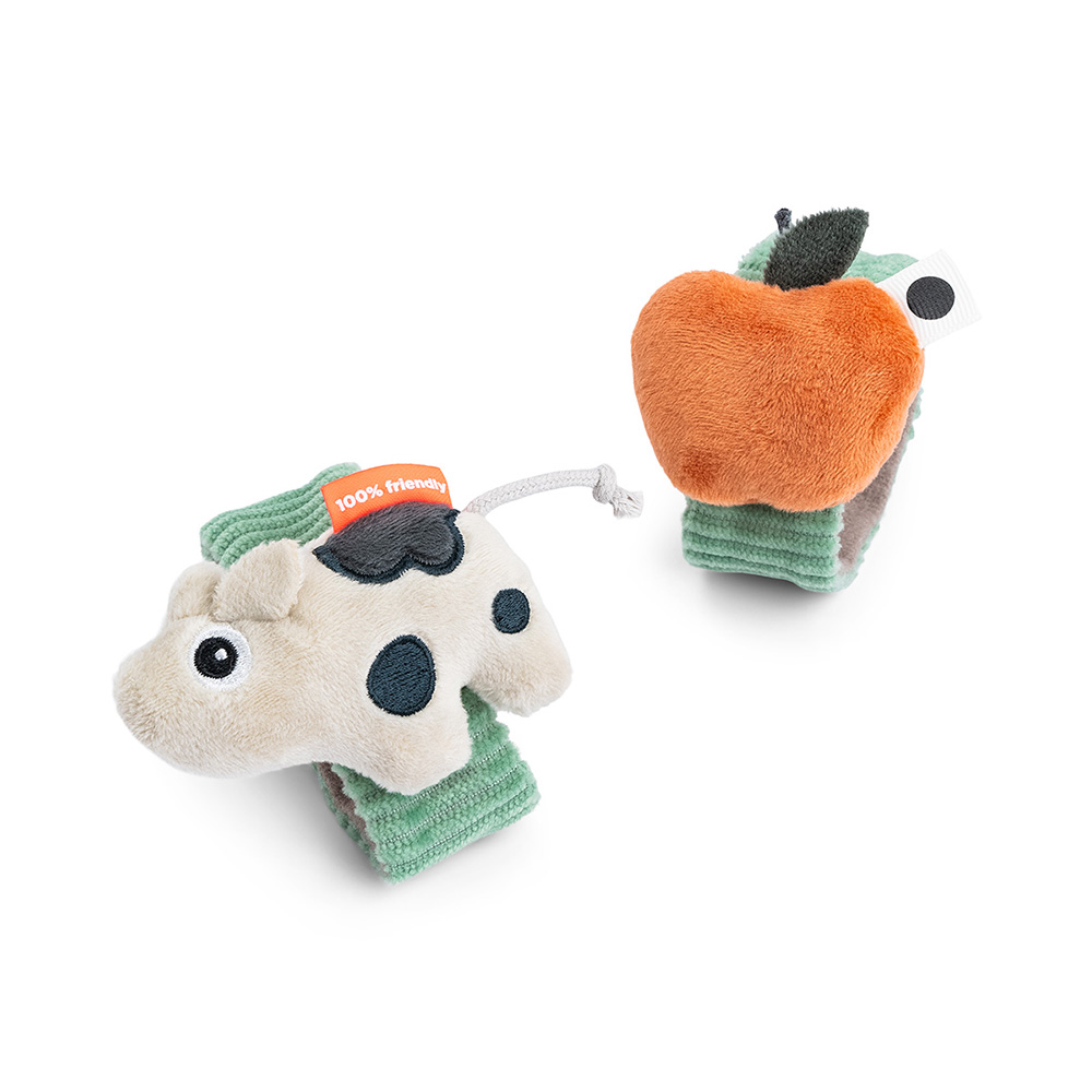 Done by Deer håndled rangle 2-pack Dotti Green